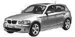 BMW E87 P1A5F Fault Code